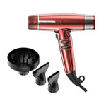 GAMA IQ LITE PH6030.RD Επαγγελματικό Brushless Πιστολάκι Μαλλιών με 2 Στόμια & Φυσούνα 1500 W
