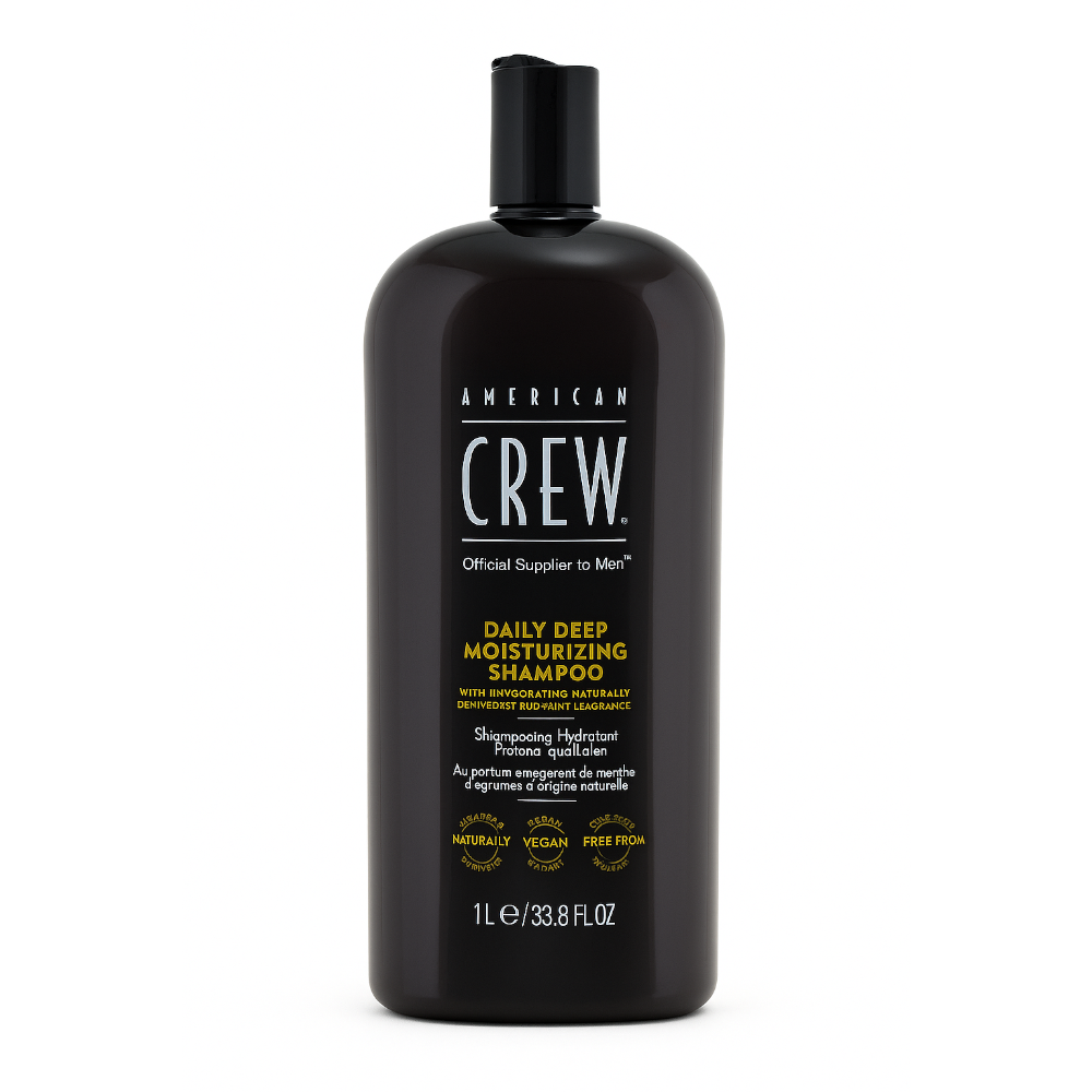 American Crew Daily Deep Moisturizing Σαμπουάν Βαθύ Καθαρισμού για Όλους τους Τύπους Μαλλιών 1000ml