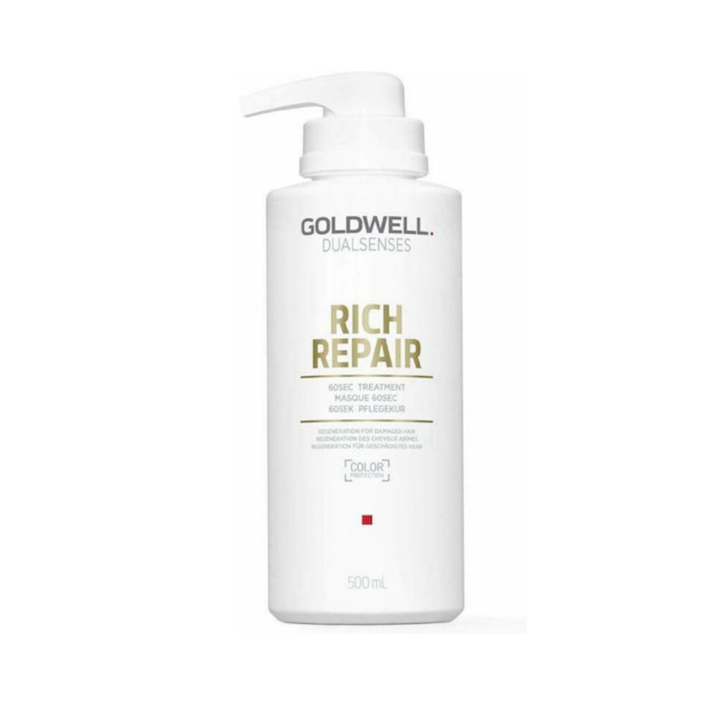 Goldwell Dualsenses Rich Repair 60sec Treatment Μάσκα Μαλλιών για Επανόρθωση 500ml