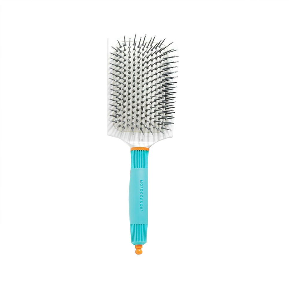 Moroccanoil Ceramic Ionic Paddle Βούρτσα Μαλλιών για Ξεμπέρδεμα Τιρκουάζ