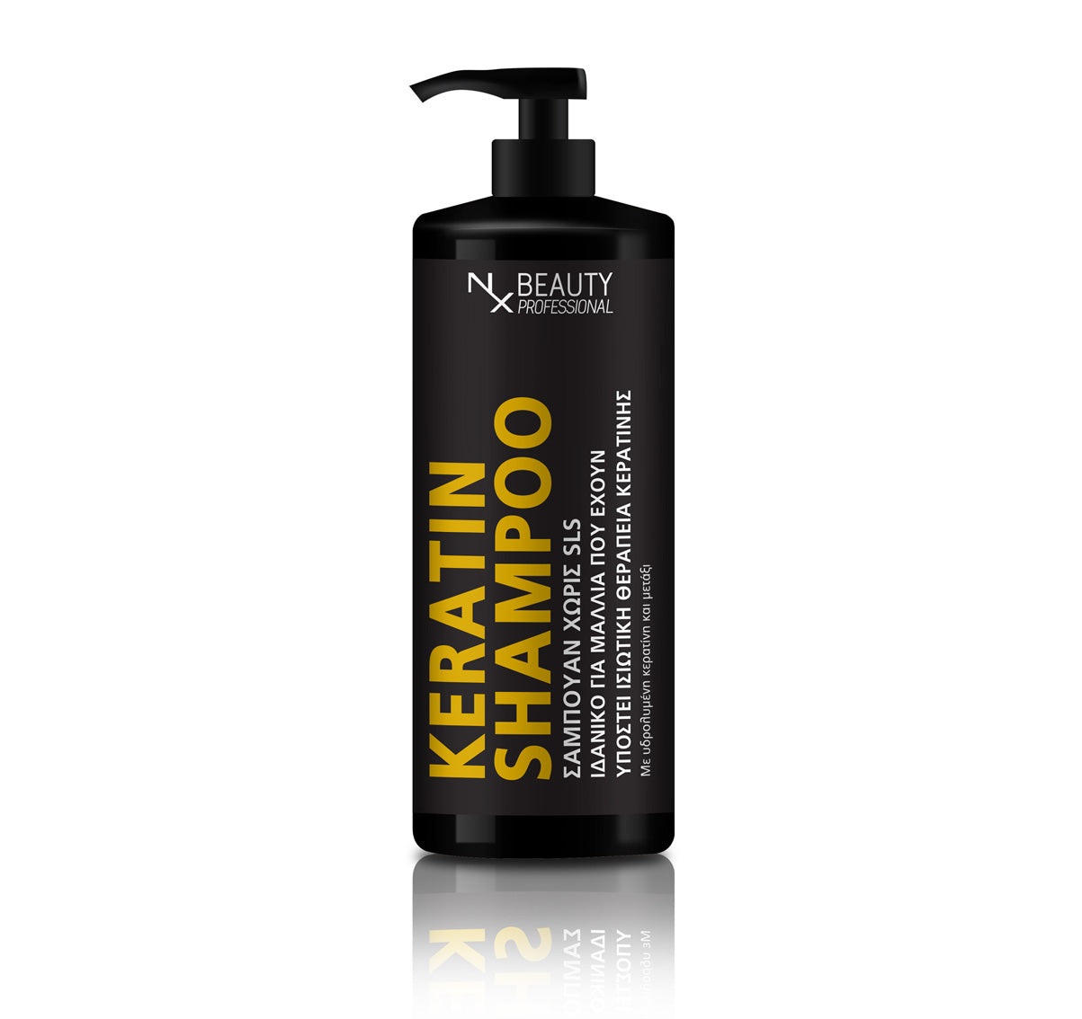 NX Beauty Professional Σαμπουάν Λείανσης για Όλους τους Τύπους Μαλλιών 1000ml