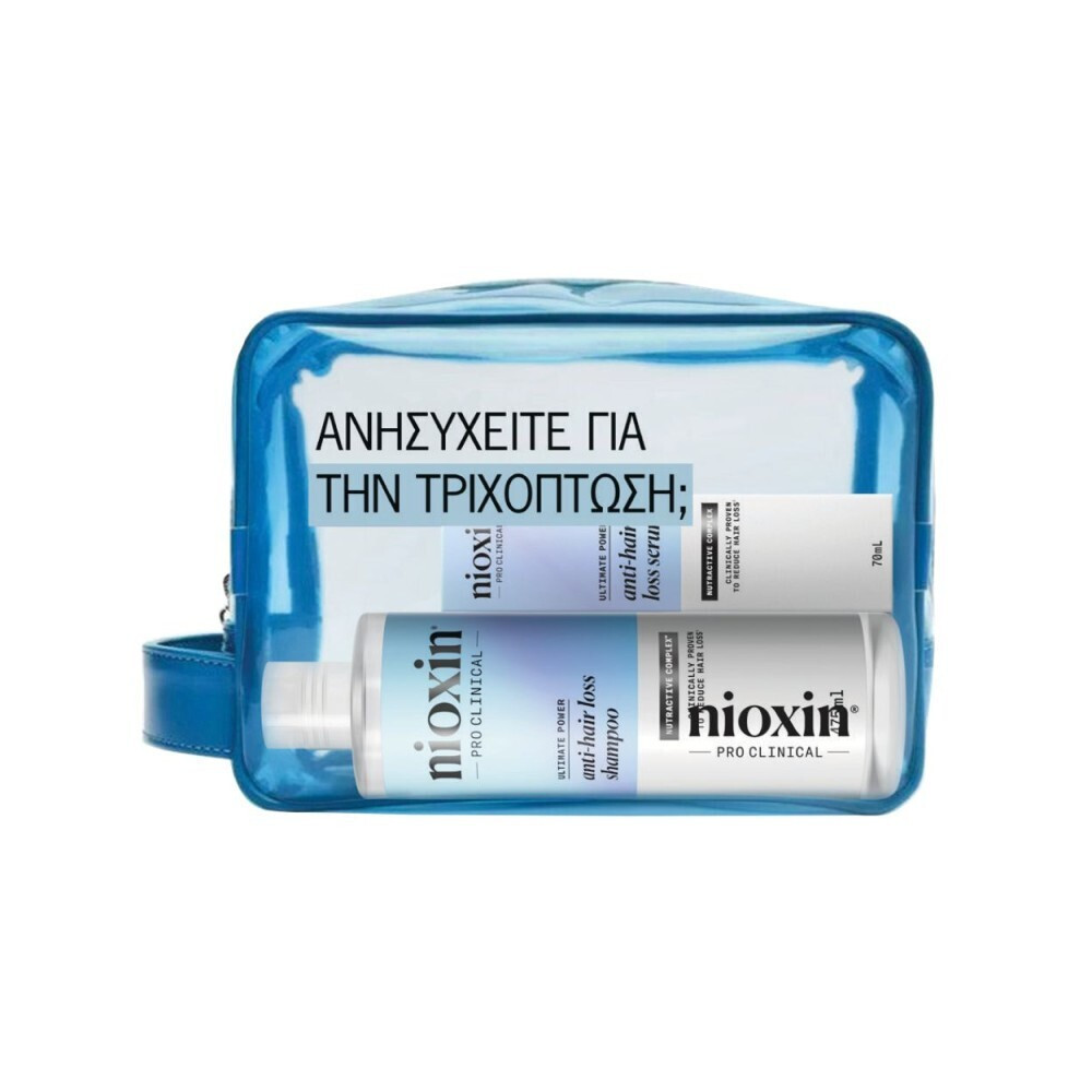 Nioxin Σετ Περιποίησης Μαλλιών κατά της Τριχόπτωσης με Σαμπουάν και Serum