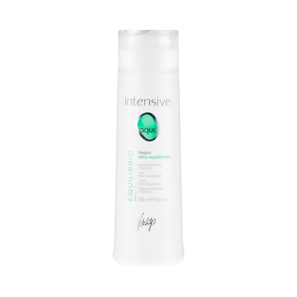 Vitality's Intensive Aqua Σαμπουάν κατά της Ξηροδερμίας για Λιπαρά Μαλλιά 250ml