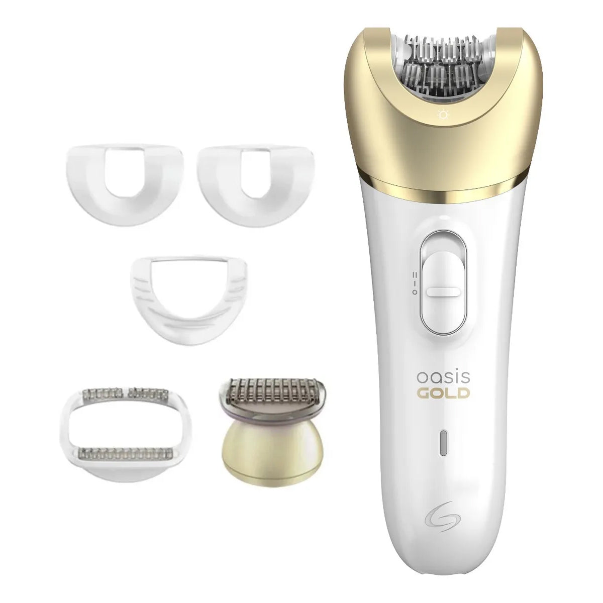 GAMA OASIS GOLD GE1550 Επαναφορτιζόμενη Αποτριχωτική Μηχανή Epilator για Σώμα, Πρόσωπο και μπικίνι