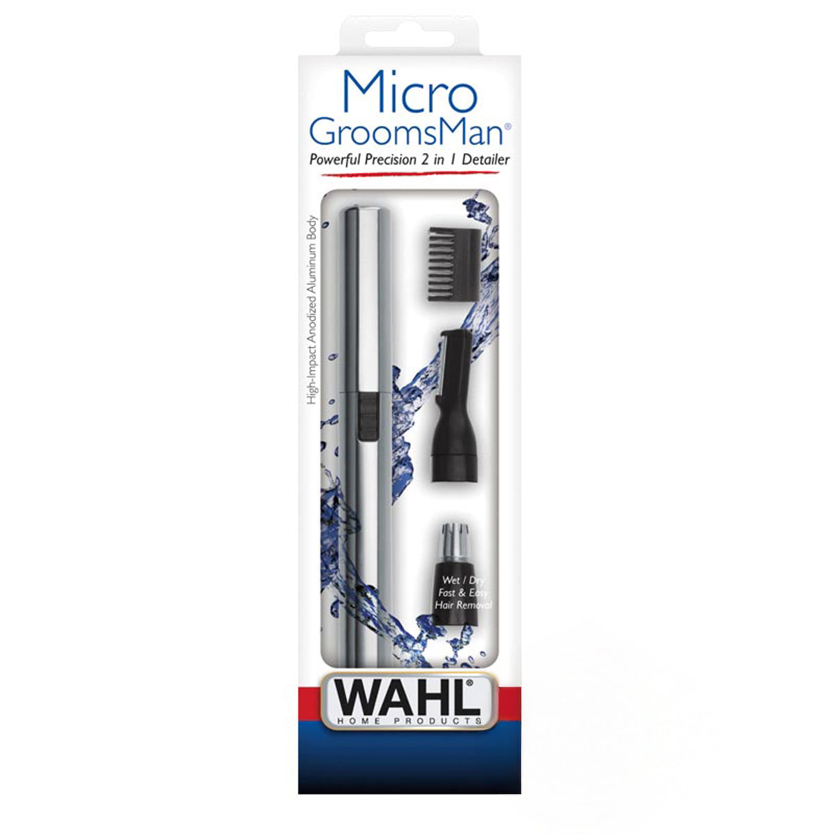 WAHL MICRO GROOMSMAN Τρίμερ Μπαταρίας 3 Σε 1