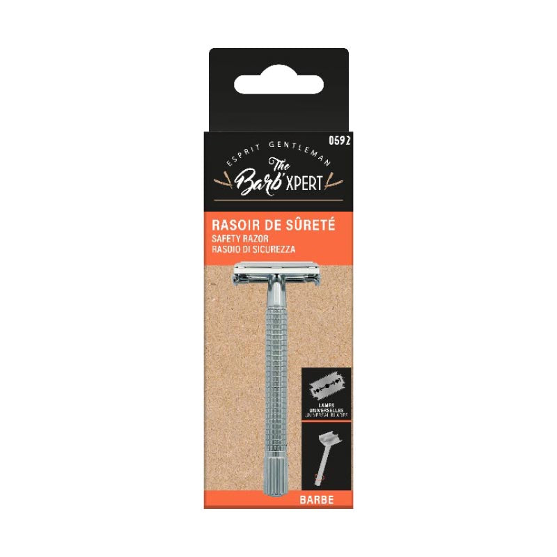 BARB' XPERT ACCESSORIES 592 Ξυραφάκι Ασφαλείας Μεταλλικό