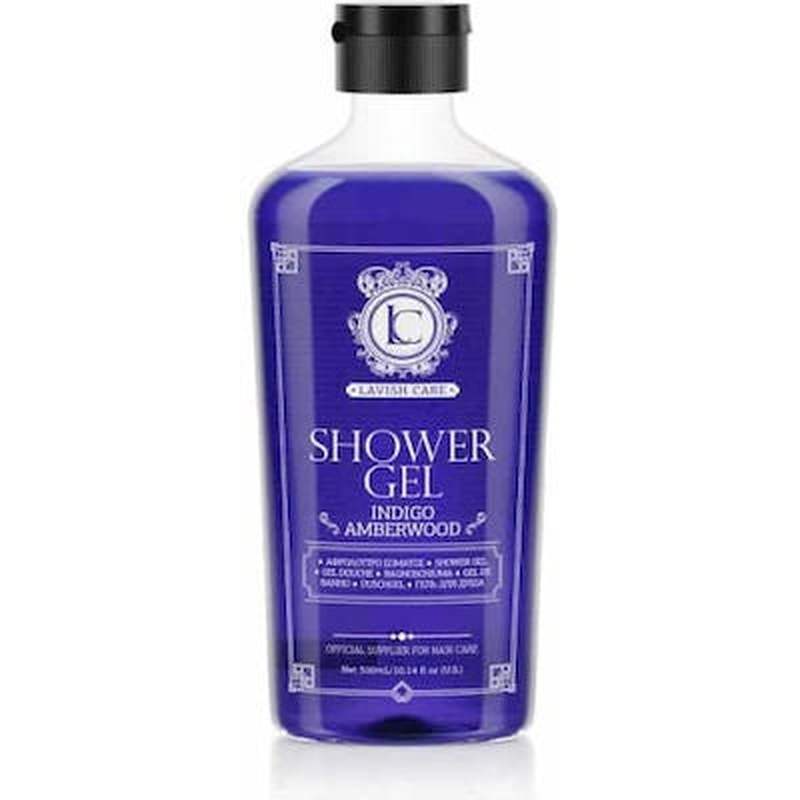 Lavish Care Barber Shower Gel Indigo Amberwood 300ml