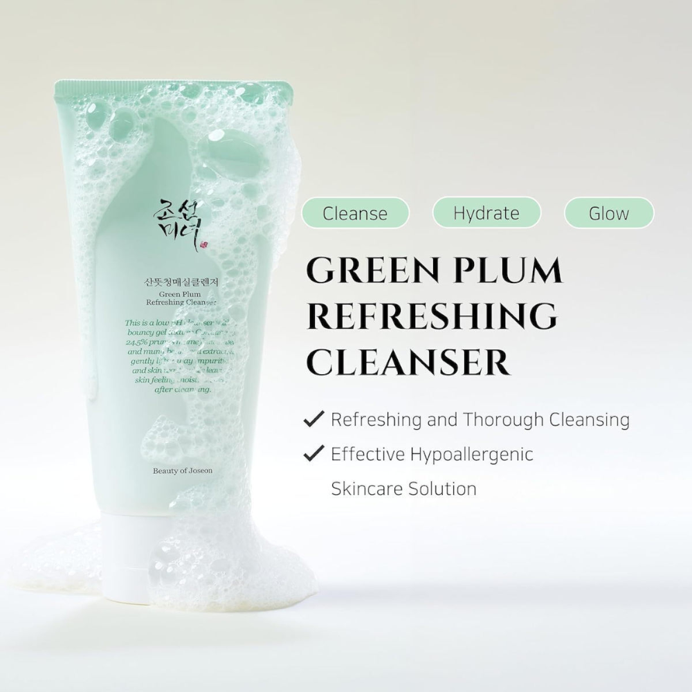 Beauty of Joseon Green Plum Refreshing Κρέμα Καθαρισμού Προσώπου 100ml
