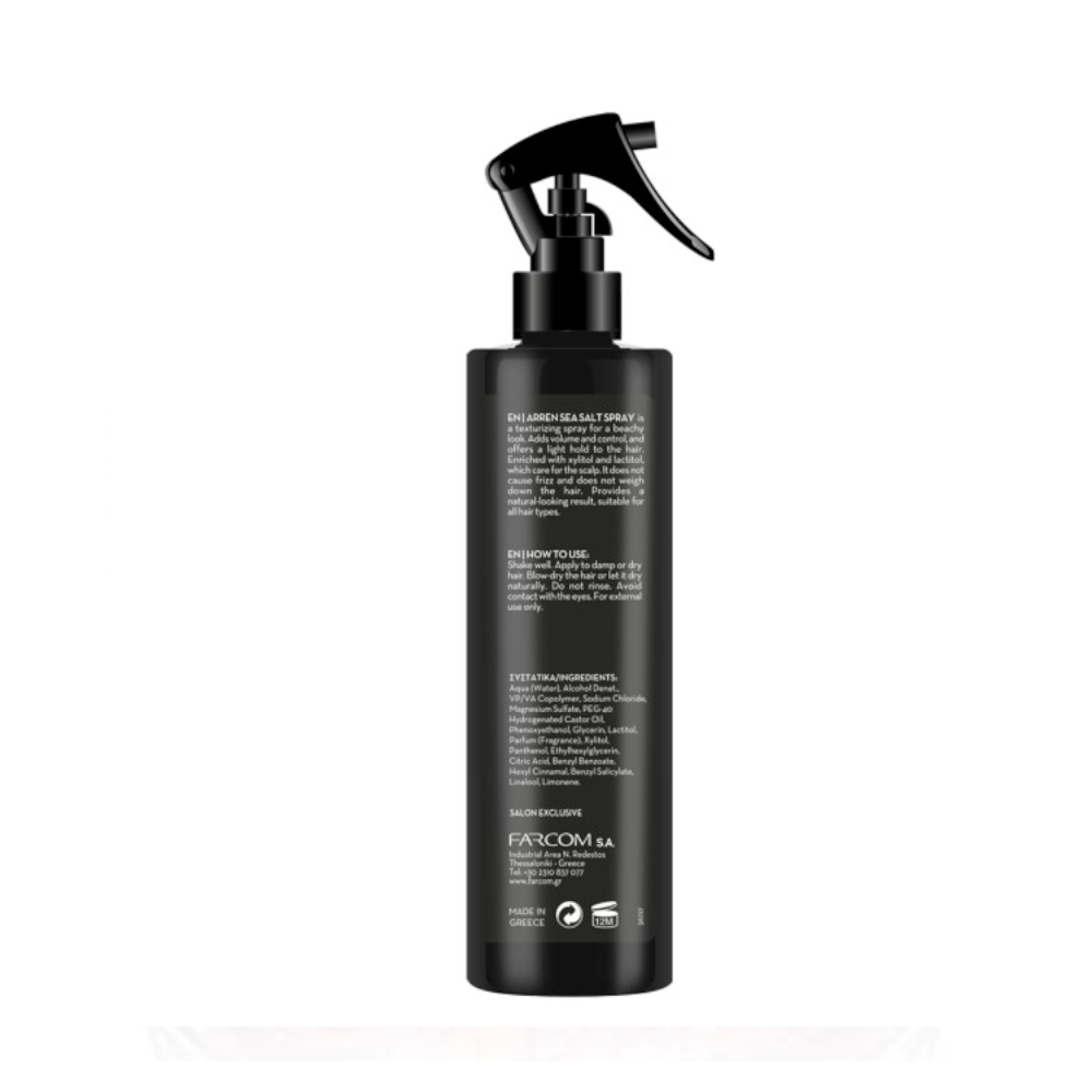 Farcom Arren Sea Salt Spray Μαλλιών για Beach Look 250ml