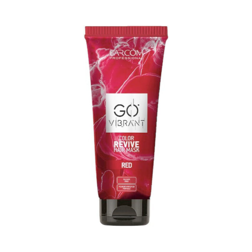 Farcom Professional Go Vibrant Color Revive Hair Mask Red 200ml