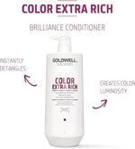 Goldwell Dualsenses Color Extra Rich Brilliance Conditioner Διατήρησης Χρώματος 1000ml