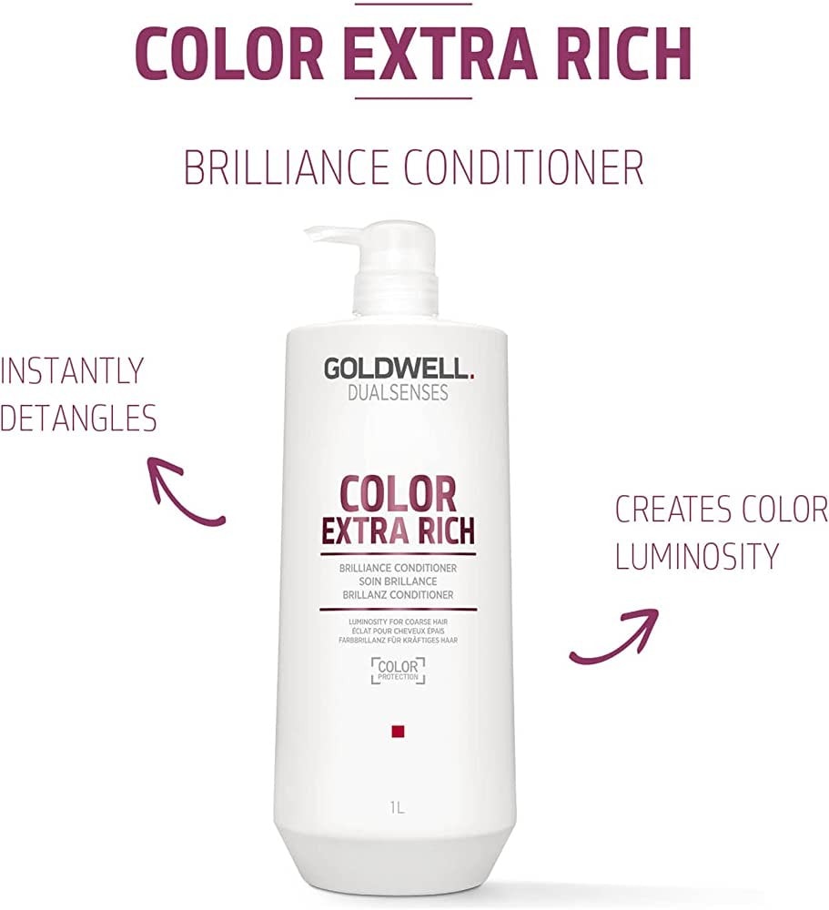 Goldwell Dualsenses Color Extra Rich Brilliance Conditioner Διατήρησης Χρώματος 1000ml
