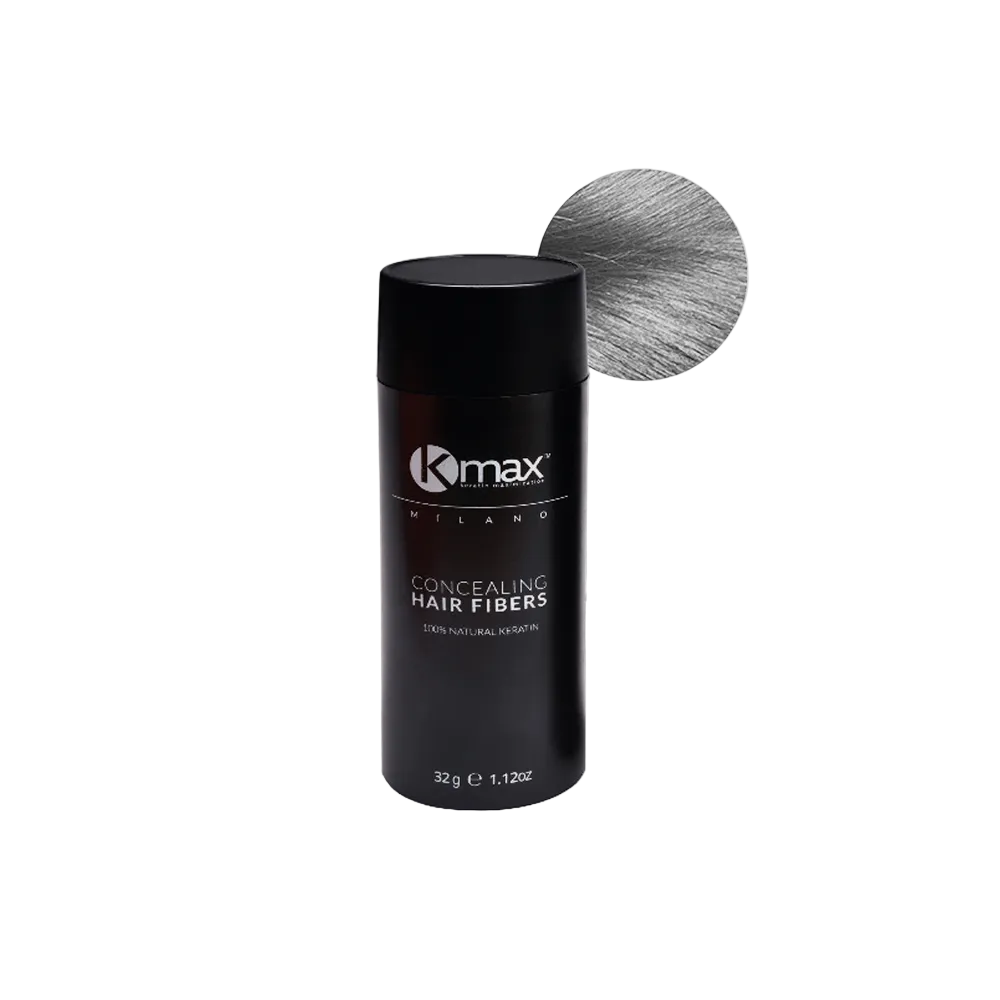 Kmax Milano Hair Fibers Travel Ανοιχτό Γκρι 32gr