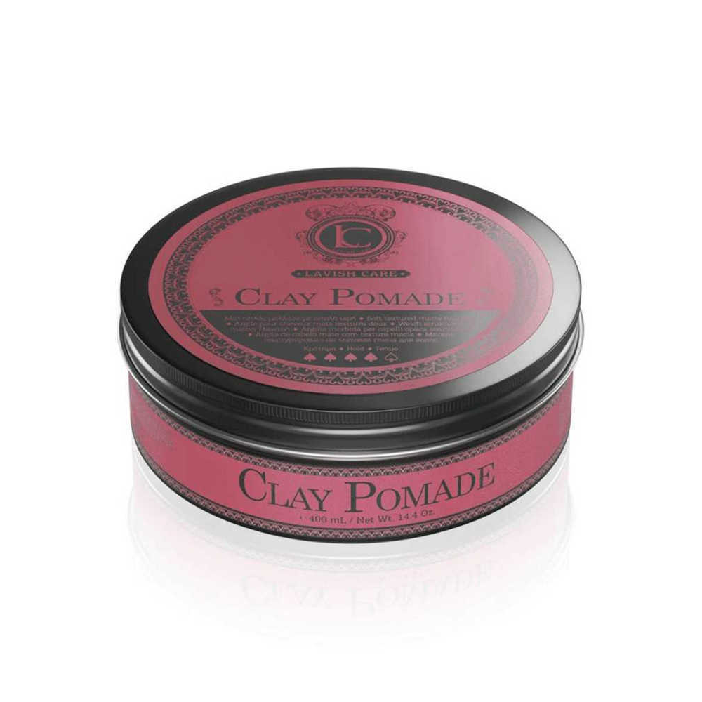 Lavish Care Clay Pomade Πηλός για Δυνατό Κράτημα & Ματ Αποτέλεσμα 400gr