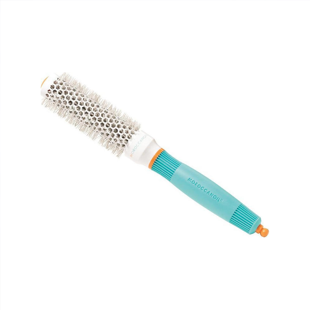 Moroccanoil Ceramic Ionic Βούρτσα Μαλλιών για Ίσιωμα Τιρκουάζ 25mm