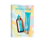 Moroccanoil Destination Hydration Light Σετ Περιποίησης Μαλλιών Λείανσης για Λεπτά Μαλλιά με Treatment 2τμχ