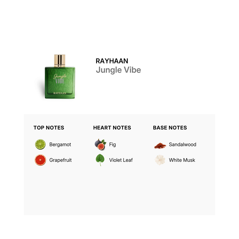 Rayhaan Jungle Vibe Eau De Parfum 100ml