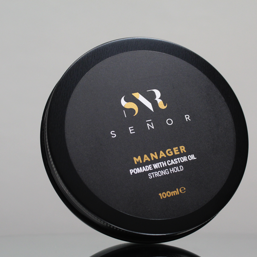 Señor Manager pomade with castor oil 100ml