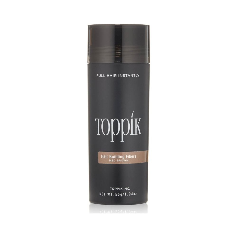 Toppik Ίνες Κάλυψης Αραίωσης Μαλλιών με Κερατίνη Hair Building Fibers Giant Medium Brown 55gr