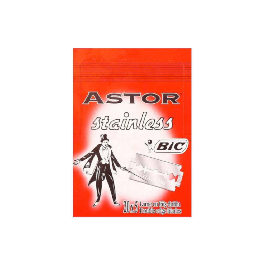 Bic Astor Stainless Ανταλλακτικές Λεπίδες 20x5 100τμχ