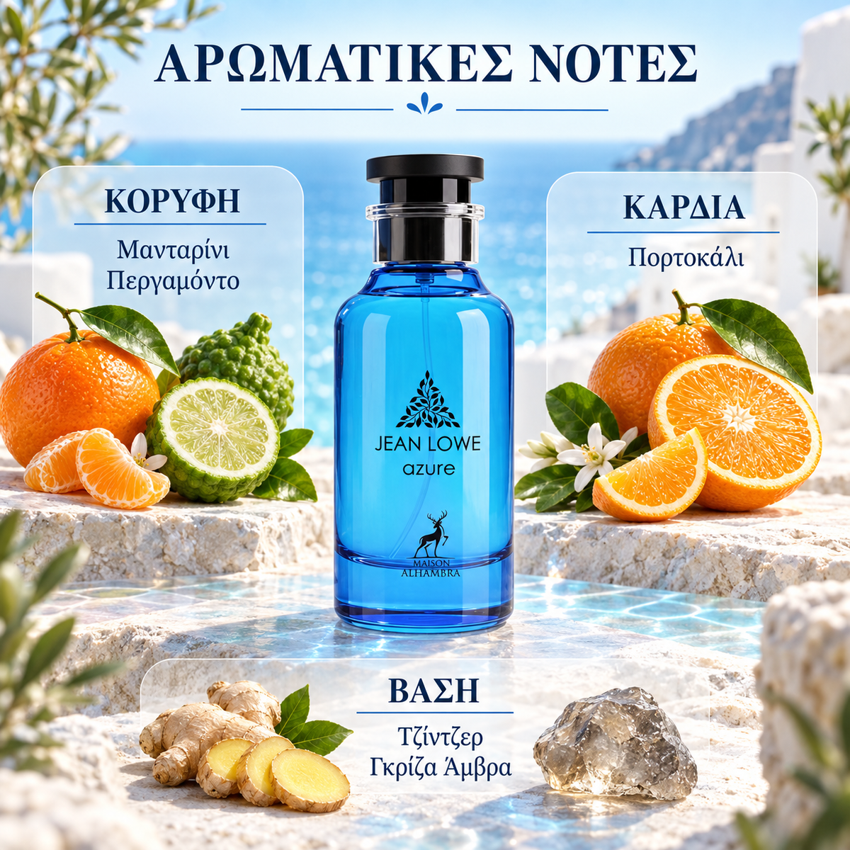 Maison Alhambra Jean Lowe Azure Eau de Parfum 100ml