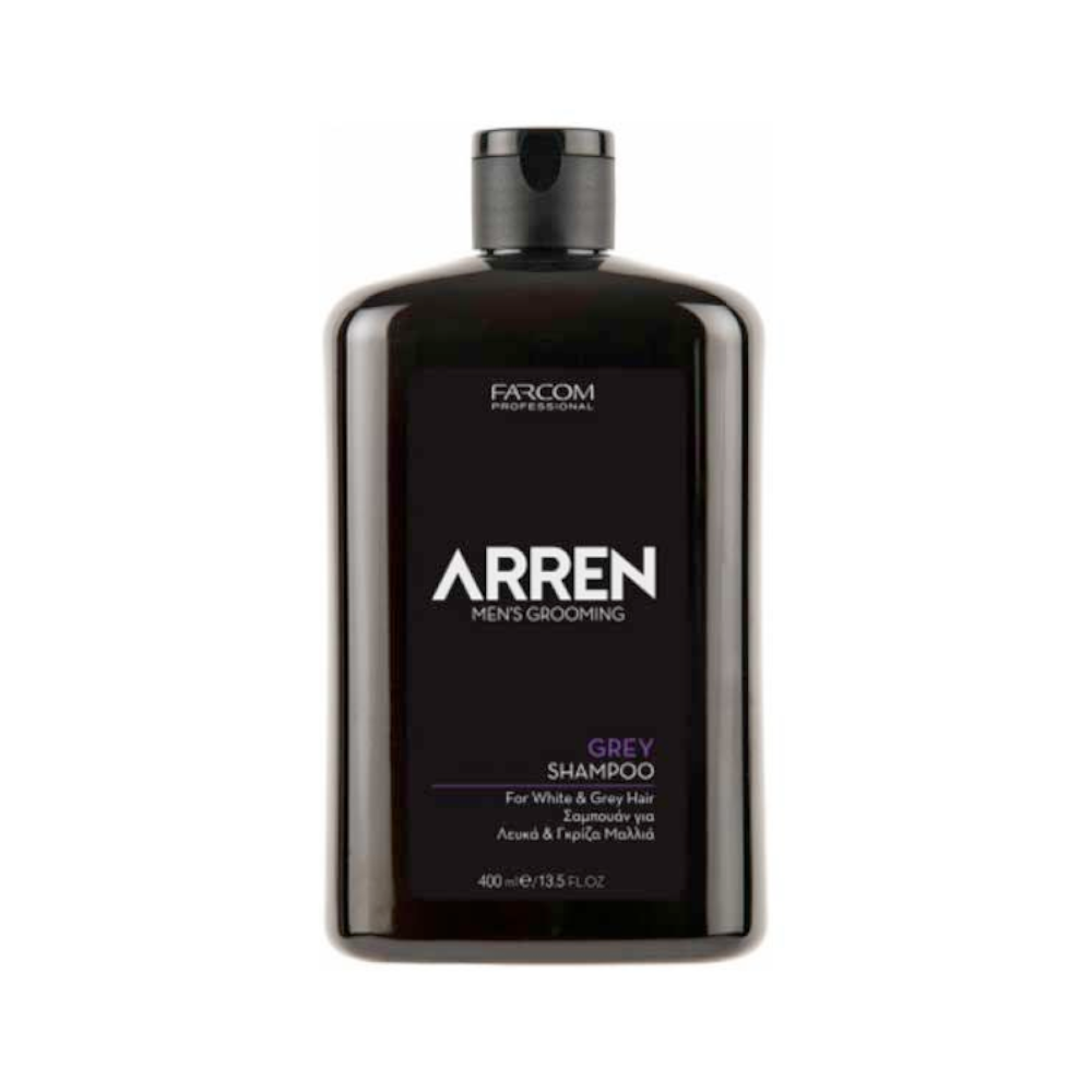 Farcom Arren Men's Grooming Grey Shampoo 400ml