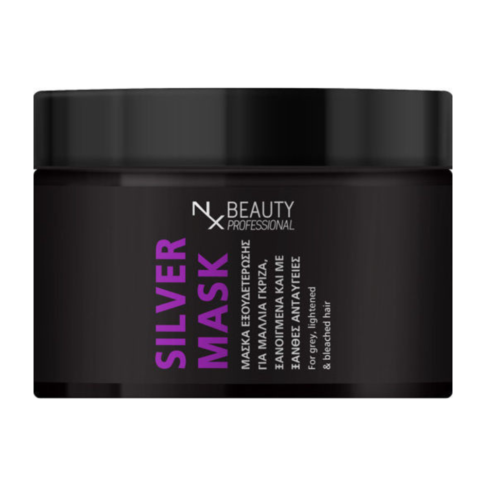 NX Beauty Professional Silver Mask για Διατήρηση Χρώματος 500ml